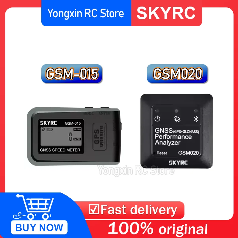 SKYRC GSM-015/GSM020 GNSS High Precision GPS Speed Meter for RC Drones FPV Multirotor RC Quadcopter Airplane Helicopter
SKYRC GSM-015/GSM020 GNSS High Precision GPS Speed Meter for RC Drones FPV Multirotor RC Quadcopter Airplane Helicopter