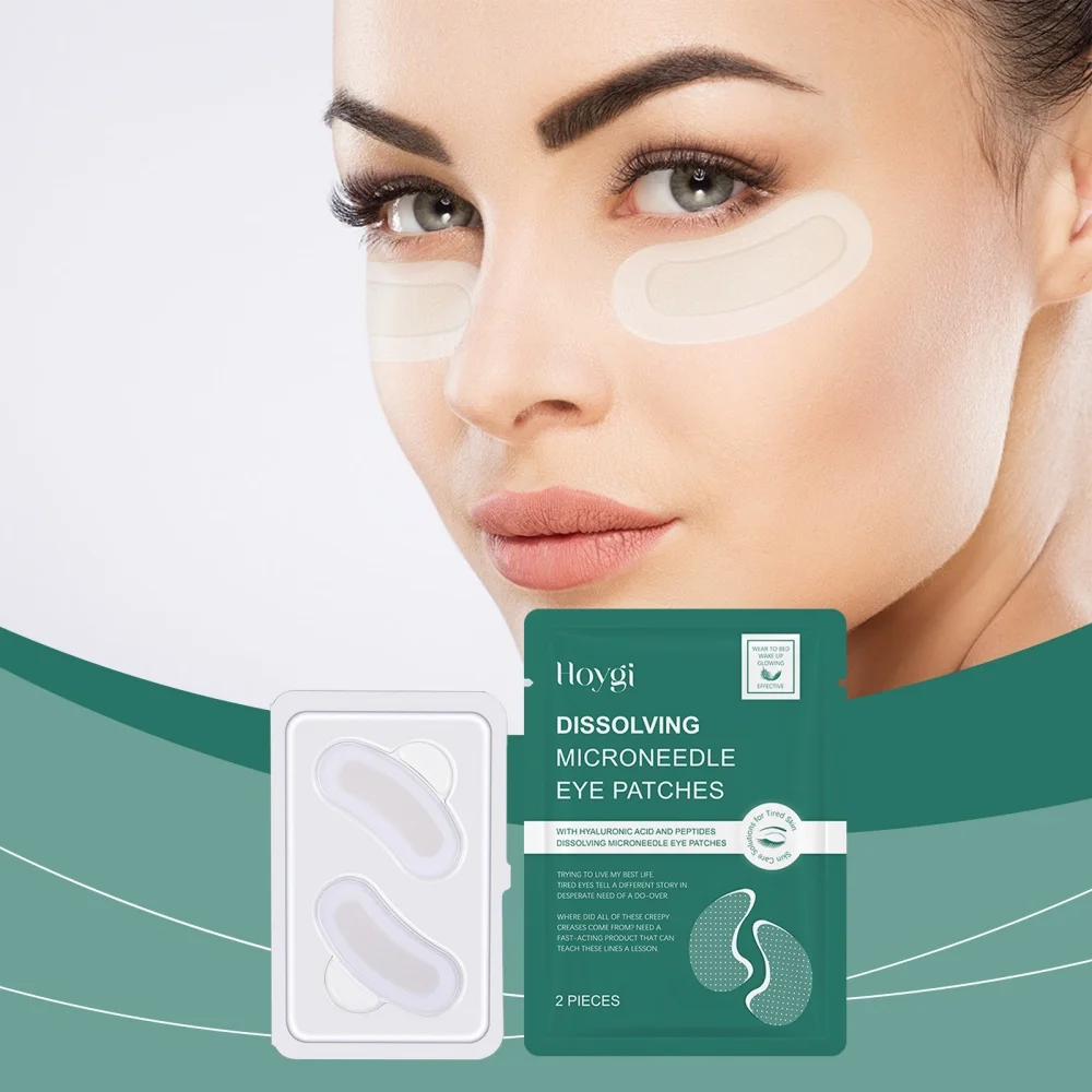 Hyaluronic acid microneedle eye mask reduces aging and dark circles, moisturizes under the eye mask for skincare
Hyaluronic acid microneedle eye mask reduces aging and dark circles, moisturizes under the eye mask for skincare