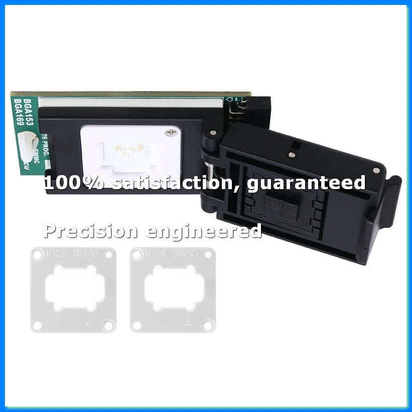 For T76 Programmer Adapter Burning Socket EMMC BGA153/BGA169 V2.0 Dual-Head Probe Holder-ABAM
For T76 Programmer Adapter Burning Socket EMMC BGA153/BGA169 V2.0 Dual-Head Probe Holder-ABAM