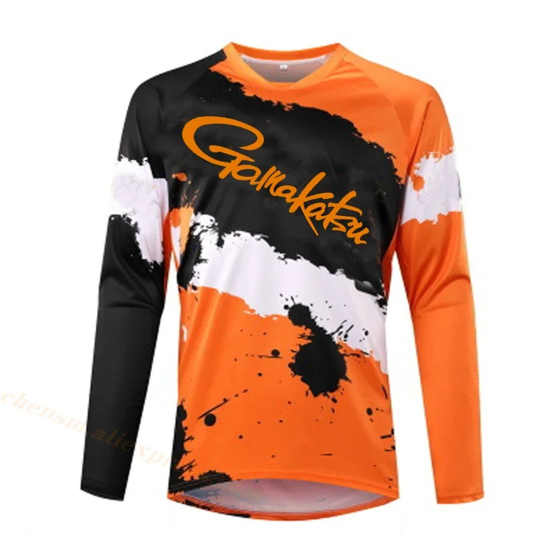 Outdoor Breathable Cool Gamakatsu Cycling Jersey Tops Quick-drying Quick Surrender Long Sleeve Sunscreen Fishing Clothes
Outdoor Breathable Cool Gamakatsu Cycling Jersey Tops Quick-drying Quick Surrender Long Sleeve Sunscreen Fishing Clothes