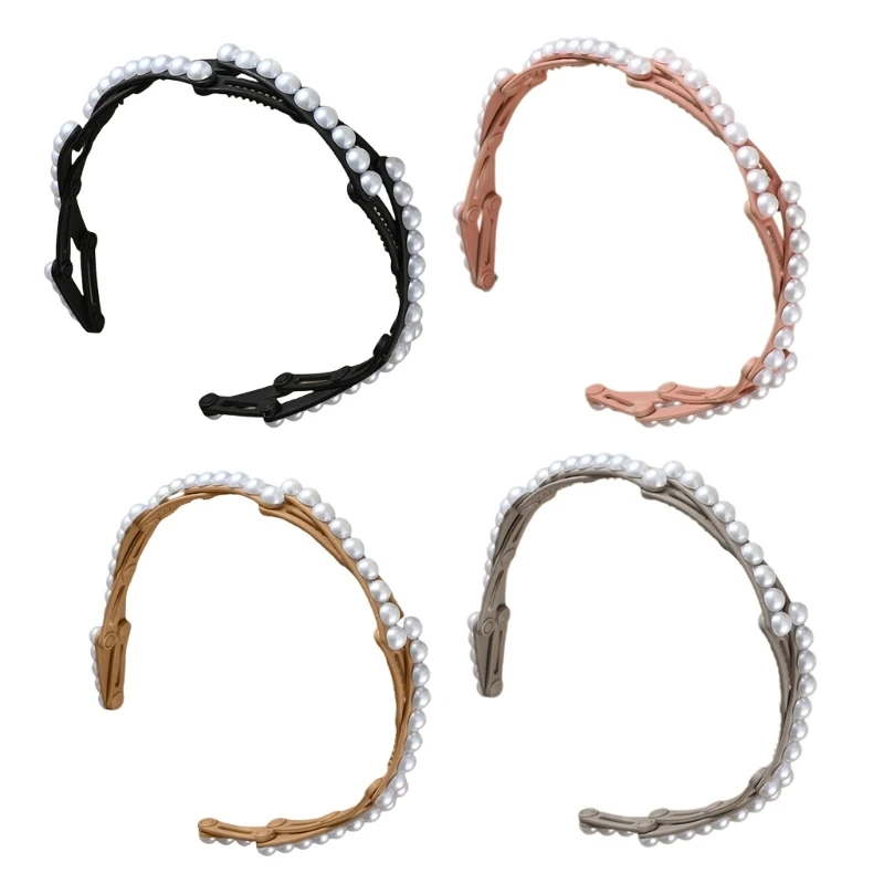 Fashionable Stretchable Pearls Hair Accessory Portable Fashion Hearband for Both Long and Short Hairstyles Outfits
Fashionable Stretchable Pearls Hair Accessory Portable Fashion Hearband for Both Long and Short Hairstyles Outfits