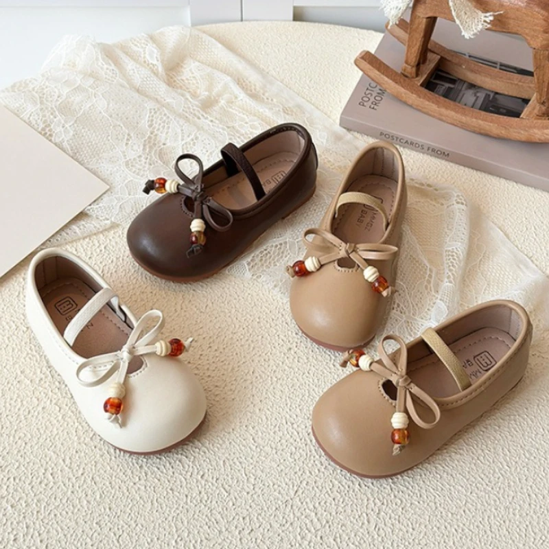 Children Leather Shoes for Girls 2026 Spring Autumn New Fashion Korean Style Soft Bottom Anti-slippery Versatile Princess Shoes
Children Leather Shoes for Girls 2026 Spring Autumn New Fashion Korean Style Soft Bottom Anti-slippery Versatile Princess Shoes