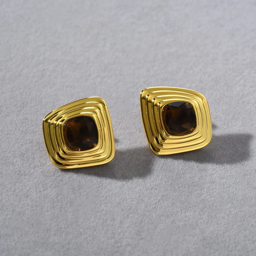 2025 Spring Newest Geometric 925 Silver Black Stone Ear Stud Bold Chunky Irregular Cuff Drop Earrings Fashion Accessories Bijoux
2025 Spring Newest Geometric 925 Silver Black Stone Ear Stud Bold Chunky Irregular Cuff Drop Earrings Fashion Accessories Bijoux