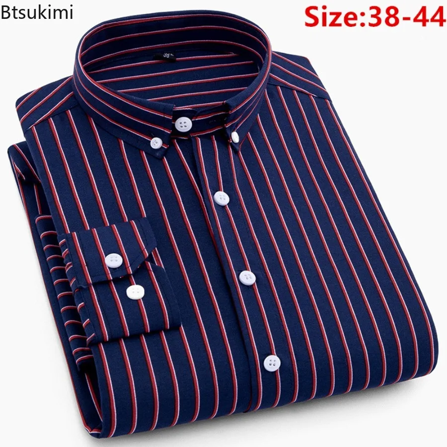 2024 Spring Autumn Men's Print Striped Shirts Fashion Slim Fit Man Soft Casual Business Office Shirts Tops Men's Clothing Shirts
2024 Spring Autumn Men's Print Striped Shirts Fashion Slim Fit Man Soft Casual Business Office Shirts Tops Men's Clothing Shirts