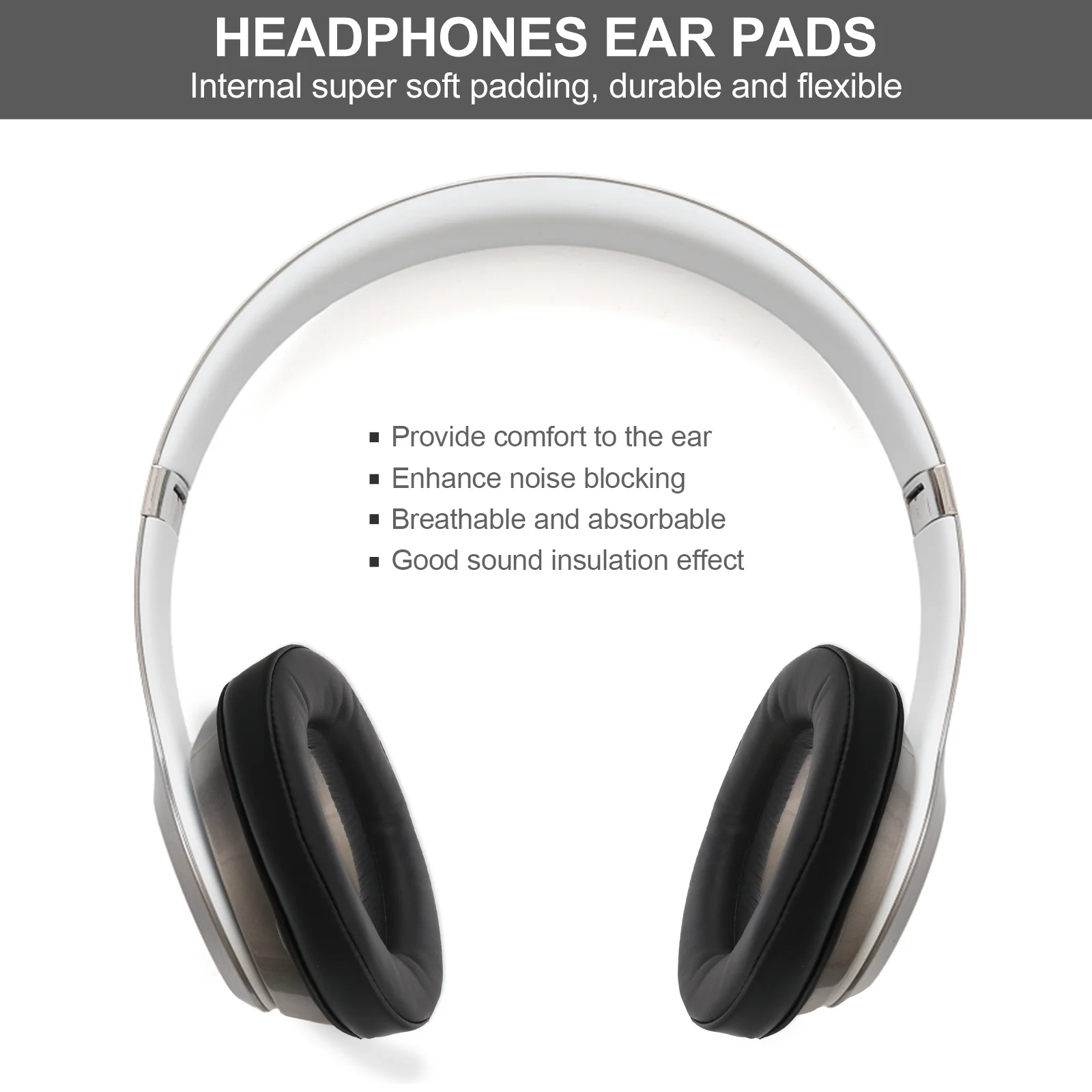 Earphone Covers Bud Headband Cushions Sponge Headphones Noise Isolation Earpads 
Earphone Covers Bud Headband Cushions Sponge Headphones Noise Isolation Earpads