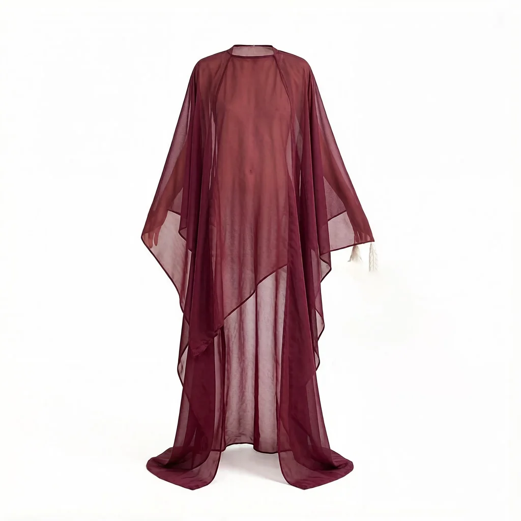 Fashion chocolate Poncho Tops Summer Holiday O Neck Asymmetrical Mesh Shawl Vintage Wraps See Through Chiffon Wedding Cover Up
Fashion chocolate Poncho Tops Summer Holiday O Neck Asymmetrical Mesh Shawl Vintage Wraps See Through Chiffon Wedding Cover Up
