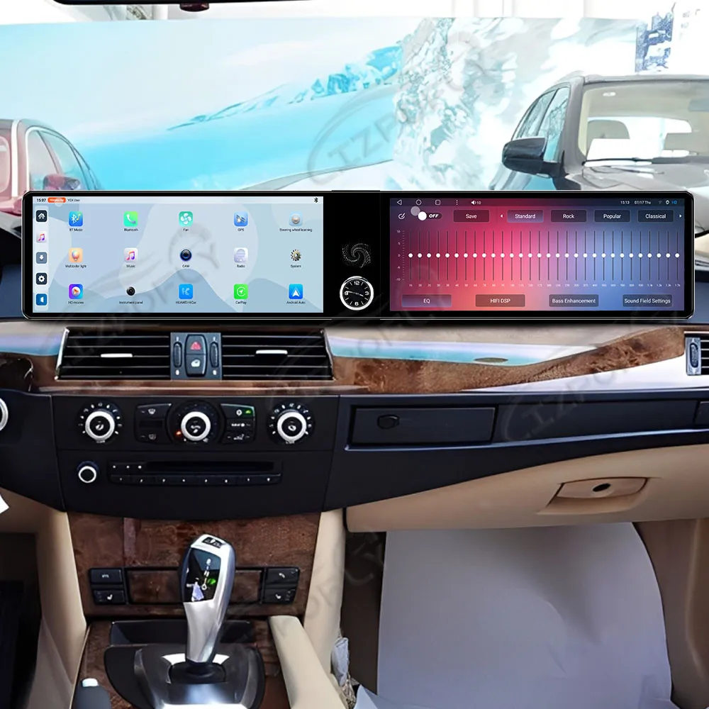 Dual 12.3 Inch For BMW 5 Series E60 2003-2010 CCC Android 14 CarPlay Car Radio GPS Navigation Multimedia Player Head Unit Auto
Dual 12.3 Inch For BMW 5 Series E60 2003-2010 CCC Android 14 CarPlay Car Radio GPS Navigation Multimedia Player Head Unit Auto