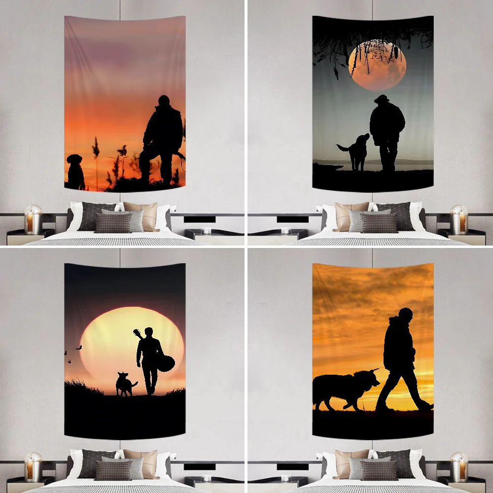 Art H-Hunter D-Dog Tapestry Decoration Party Background Hanging Cloth Bedroom Tapestry Room Decor Aesthetic
Art H-Hunter D-Dog Tapestry Decoration Party Background Hanging Cloth Bedroom Tapestry Room Decor Aesthetic