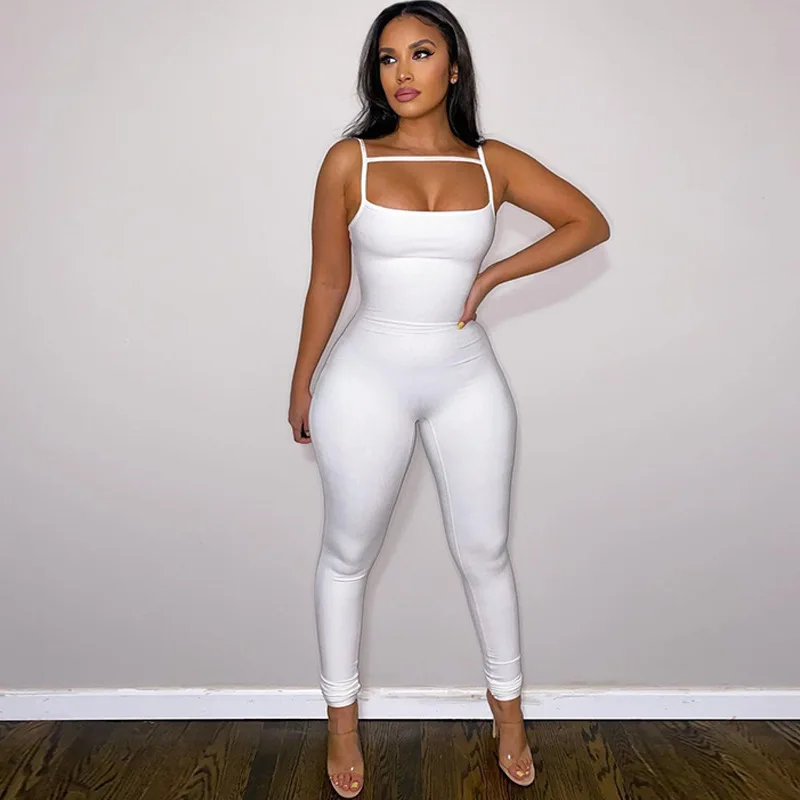 New Summer Fashion Solid Color Slim and Thin Suspender Jumpsuit Women's European American Women's Clothing 2025 Wholesale
New Summer Fashion Solid Color Slim and Thin Suspender Jumpsuit Women's European American Women's Clothing 2025 Wholesale
