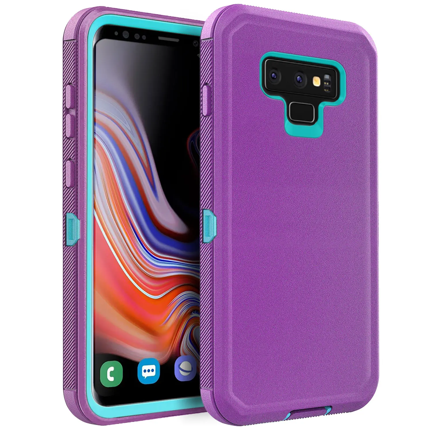 Purple For Samsung Galaxy Note 9 Case Heavy Duty Shockproof Hard Protective Rugged Hybrid 3in1 Layers Phone Cover
Purple For Samsung Galaxy Note 9 Case Heavy Duty Shockproof Hard Protective Rugged Hybrid 3in1 Layers Phone Cover