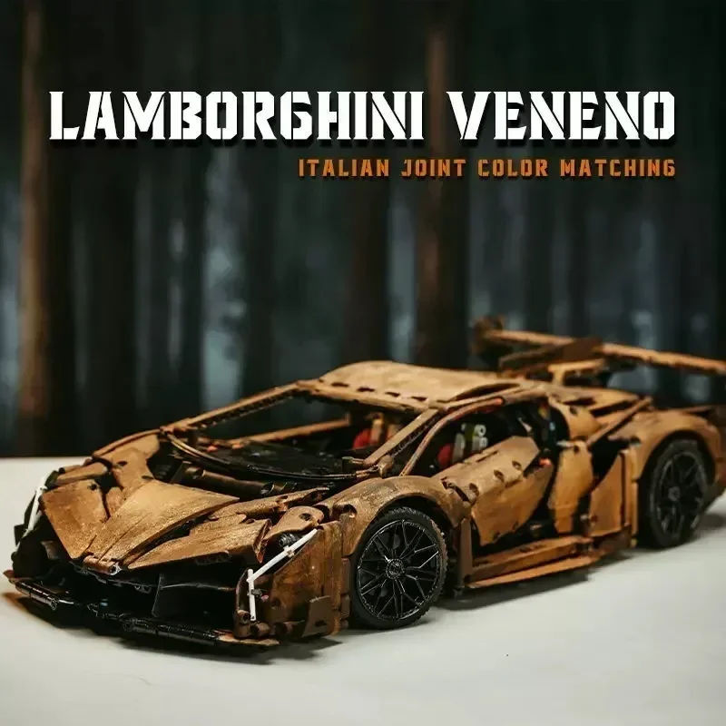 MOC Technology Series Ruins Super Sports Car Playing Block Favorite Collection Children's Particle Brick Toysed
MOC Technology Series Ruins Super Sports Car Playing Block Favorite Collection Children's Particle Brick Toysed