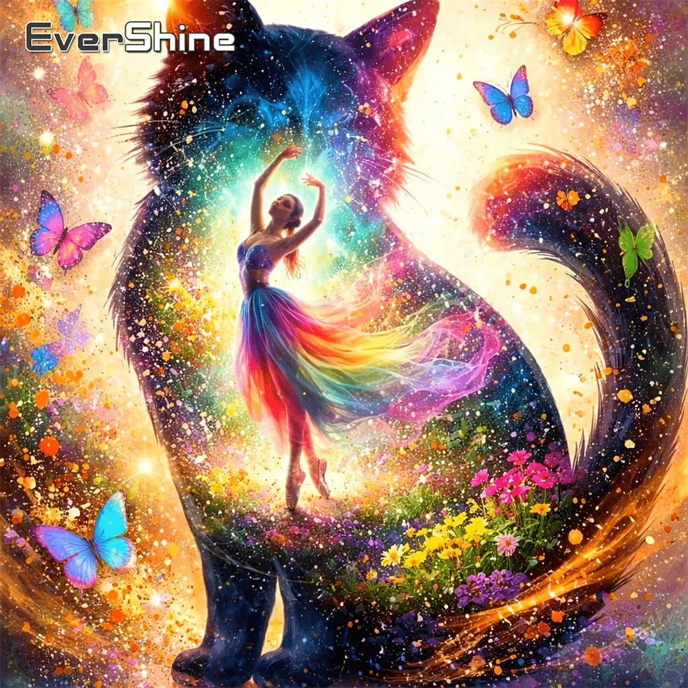 Evershine 5D Diamond Embroidery Portrait Girl Full Drill Painting Cat Picture Rhinestones Mosaic Butterfly Handmade Hobby
Evershine 5D Diamond Embroidery Portrait Girl Full Drill Painting Cat Picture Rhinestones Mosaic Butterfly Handmade Hobby