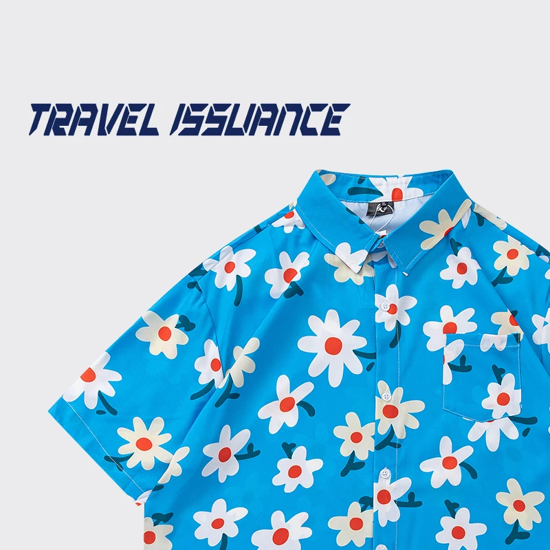 Elegant Japanese Style Floral Print Loose Short Sleeve Shirt Couple Matching Summer Youth Trend Casual Cotton Button down
Elegant Japanese Style Floral Print Loose Short Sleeve Shirt Couple Matching Summer Youth Trend Casual Cotton Button down