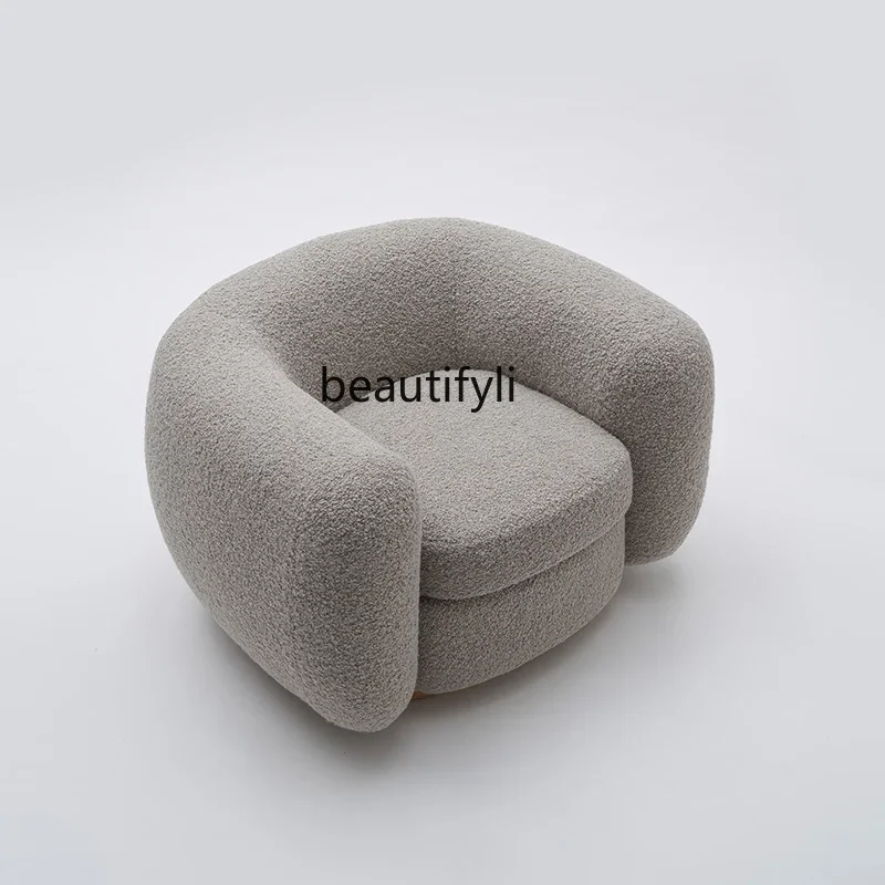 xzGray Lambswool Couch Large and Small Apartment Type Living Room Balcony Leisure Armchair Silent Style Fabric
xzGray Lambswool Couch Large and Small Apartment Type Living Room Balcony Leisure Armchair Silent Style Fabric