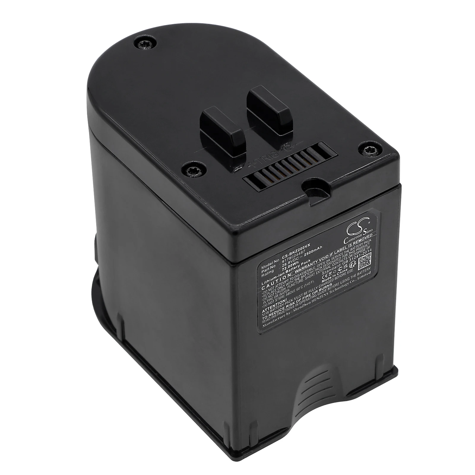 Сменный аккумулятор CS для Tineco ZB2007 9178024487 , VRT 95929 VI 2500 мАч / 72,00 Втч
Сменный аккумулятор CS для Tineco ZB2007 9178024487 , VRT 95929 VI 2500 мАч / 72,00 Втч
