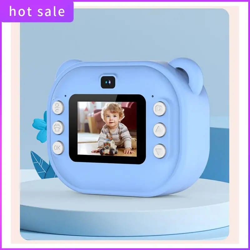 ELEC-HD Printing Camera, Cartoon Mini Dual Camera, One-Buttonh Printing Camera, With 2 Rolls Of Printing Paper
ELEC-HD Printing Camera, Cartoon Mini Dual Camera, One-Buttonh Printing Camera, With 2 Rolls Of Printing Paper