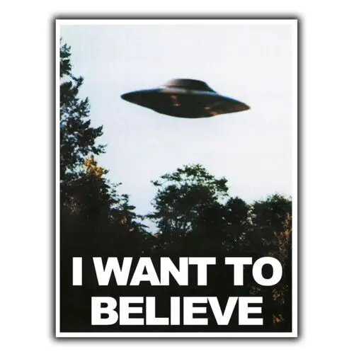 The X-FILES I WANT TO BELIEVE UFO METAL SIGN WALL PLAQUE metal A3 -Aluminum
The X-FILES I WANT TO BELIEVE UFO METAL SIGN WALL PLAQUE metal A3 -Aluminum
