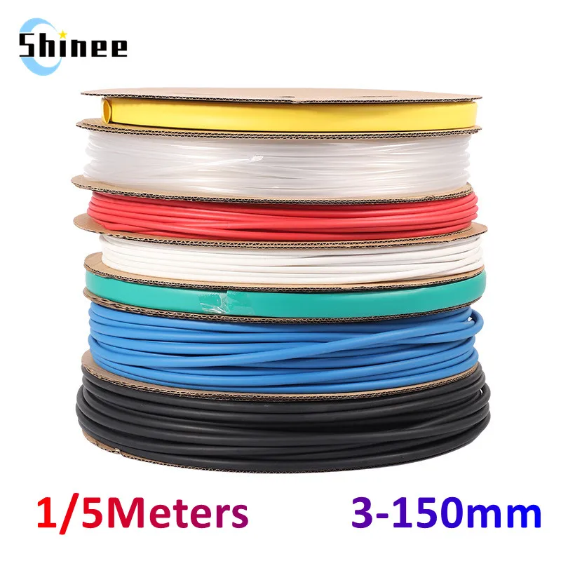 1/5M Heat Shrink Tube Wires Shrinking Wrap Tubing Wire Connect Cover Protection Cable Electric Cable Waterproof Shrinkable 2:1
1/5M Heat Shrink Tube Wires Shrinking Wrap Tubing Wire Connect Cover Protection Cable Electric Cable Waterproof Shrinkable 2:1