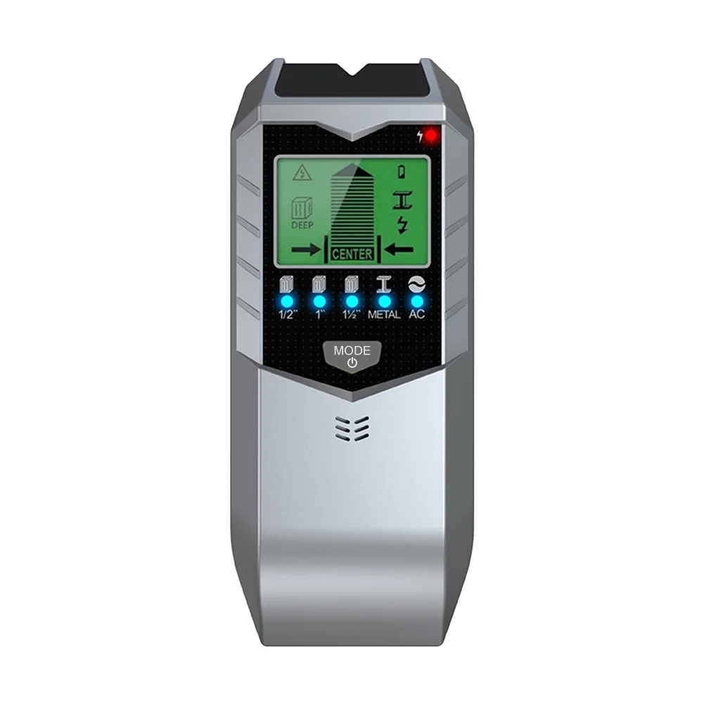 Handheld Depth Metal Detector LCD Digital Display Wood Pipe Finder Precise Positioning Professional Tools for Home Ceiling Floor
Handheld Depth Metal Detector LCD Digital Display Wood Pipe Finder Precise Positioning Professional Tools for Home Ceiling Floor