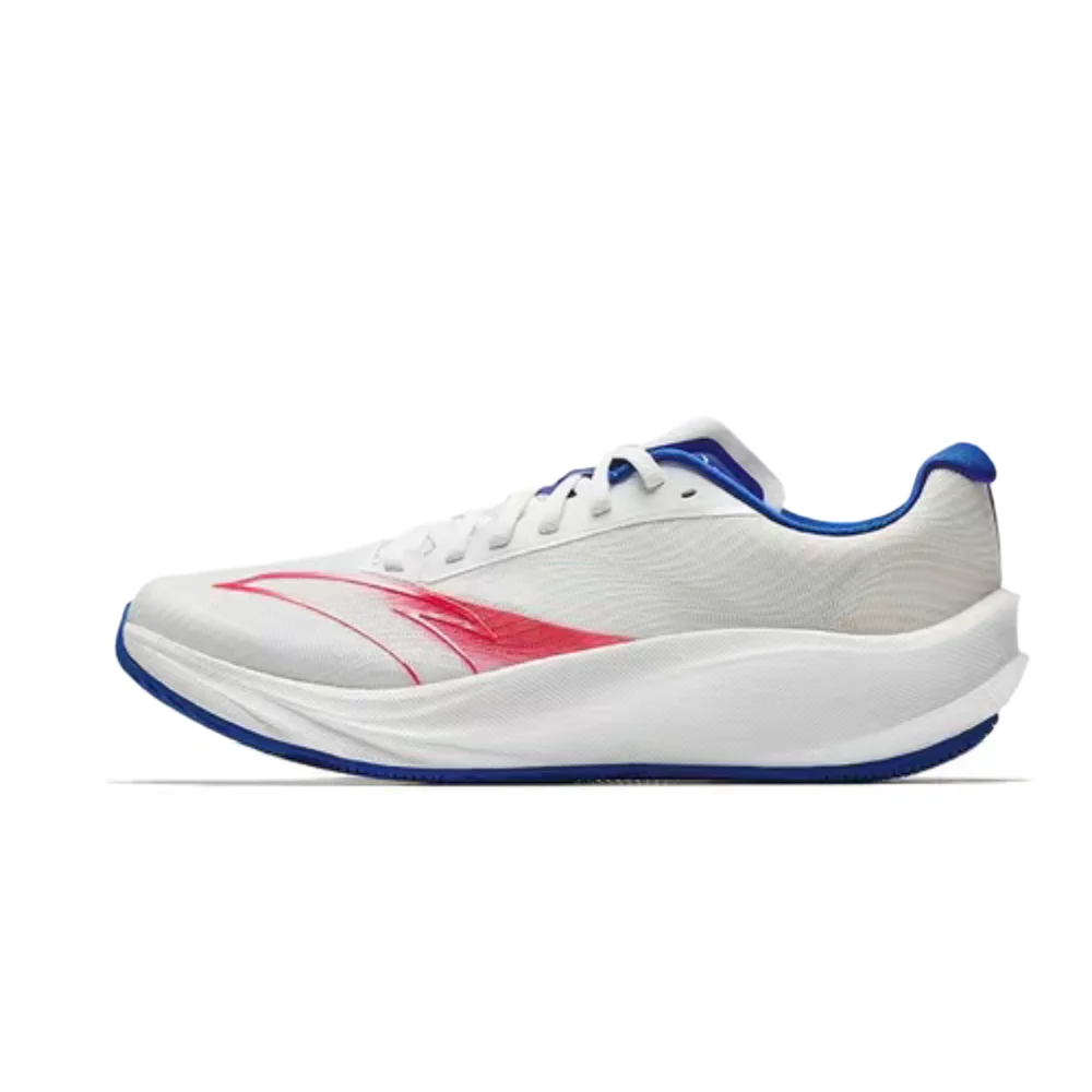 Anta Asphalt Dominator 3 Low-Top Running Shoes for Men - Shock Absorption, Slip-Resistant, Durable -White,Blue,Red - 912525590-1
Anta Asphalt Dominator 3 Low-Top Running Shoes for Men - Shock Absorption, Slip-Resistant, Durable -White,Blue,Red - 912525590-1