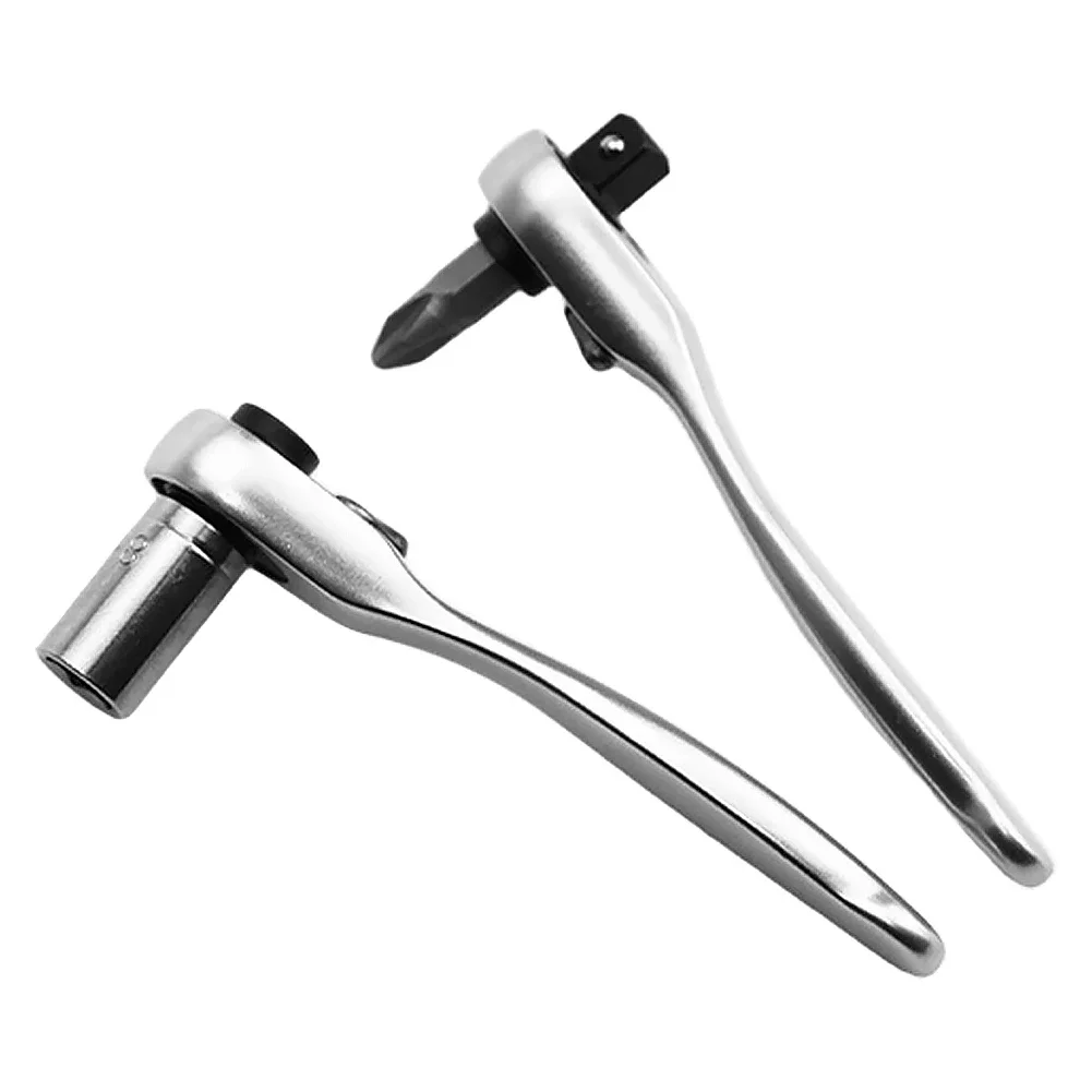 2 In 1 1/4inch Mini Ratchet Wrench Fast Rotatable Dual Head Screwdriver 72 Teeth Socket Screwdriver Bit Driver Ratchet Wrench 
2 In 1 1/4inch Mini Ratchet Wrench Fast Rotatable Dual Head Screwdriver 72 Teeth Socket Screwdriver Bit Driver Ratchet Wrench