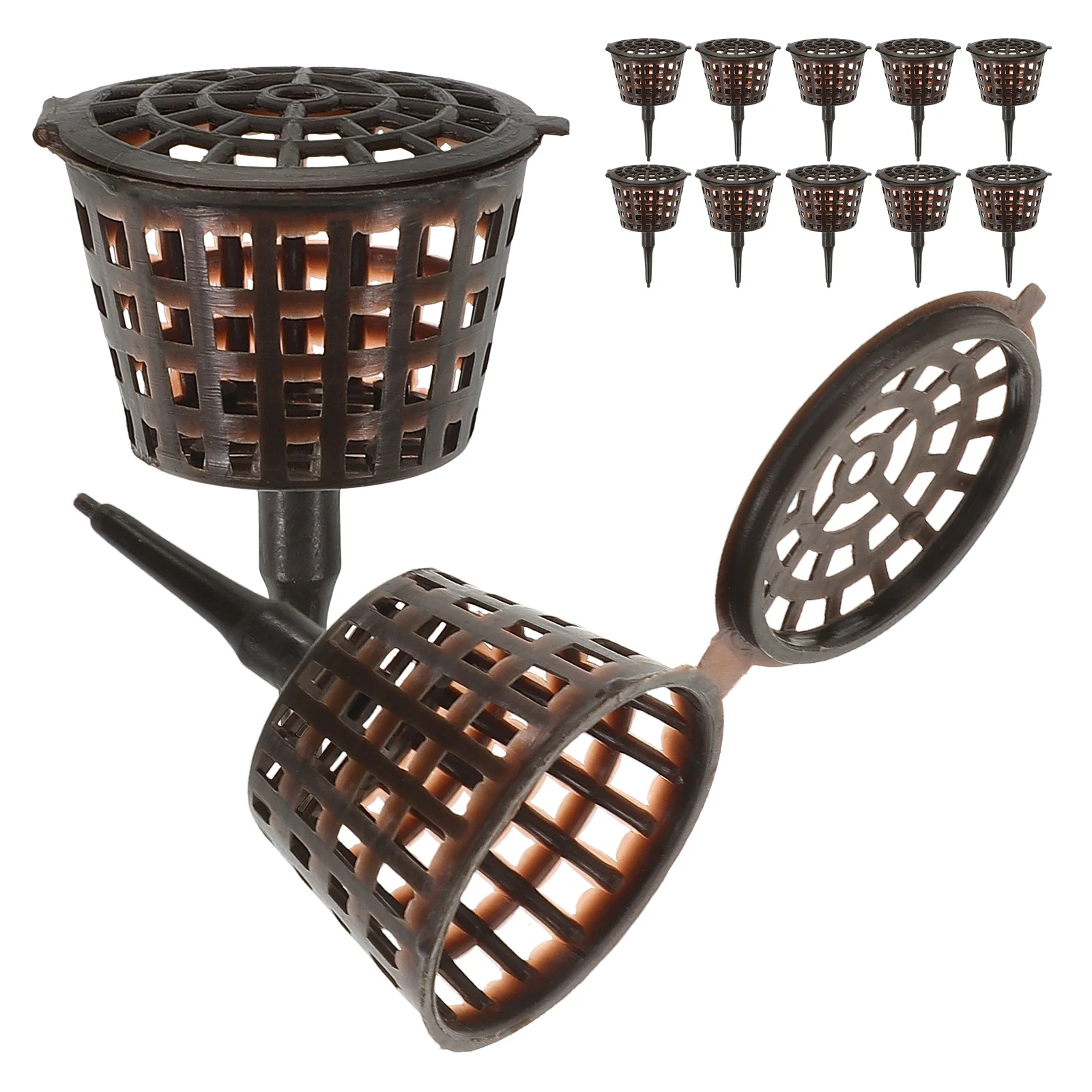 20pcs Fertilizer Box For Plants Growth Bonsai Fertilizer Baskets Container Holder Black L Size Garden Tool Nutrient Protector
20pcs Fertilizer Box For Plants Growth Bonsai Fertilizer Baskets Container Holder Black L Size Garden Tool Nutrient Protector