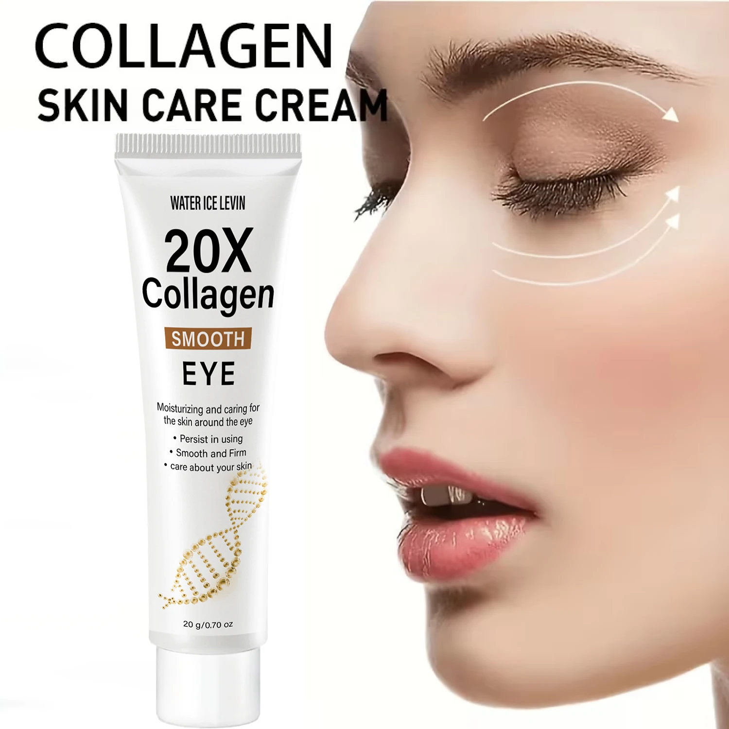 Anti-Aging Eye Cformula Lifts, Firms, Smooths. 20X Collagen Power. Deep Moisture Eye Area Care. Visible Youthful Radiance. 20g.
Anti-Aging Eye Cformula Lifts, Firms, Smooths. 20X Collagen Power. Deep Moisture Eye Area Care. Visible Youthful Radiance. 20g.