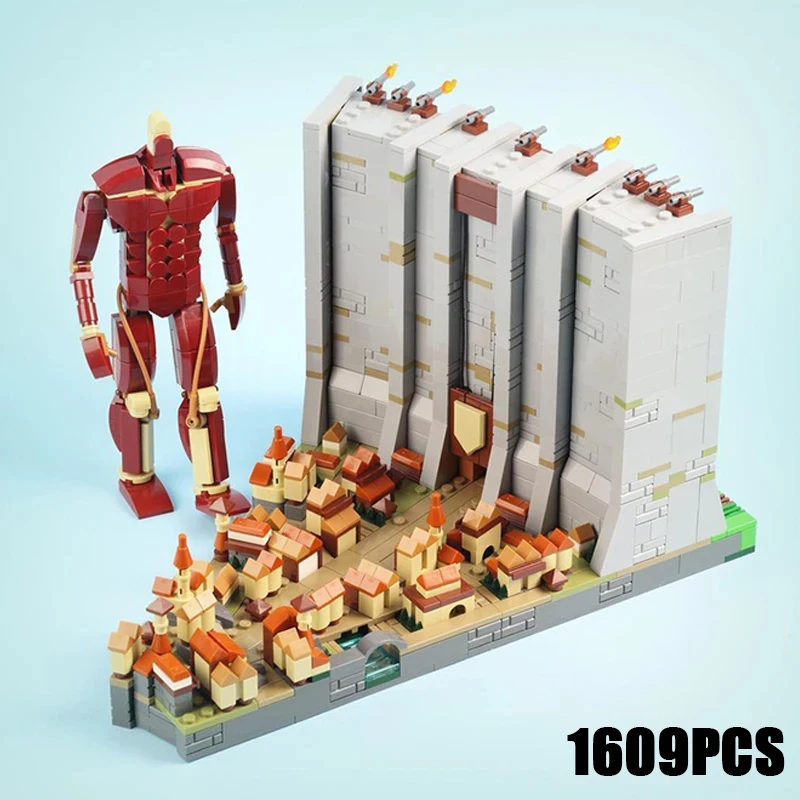 Популярная модель аниме-сцены Moc, строительные блоки, гигантская технология, модульные блоки, подарки, рождественские игрушки, наборы для сборки «сделай сам»
Популярная модель аниме-сцены Moc, строительные блоки, гигантская технология, модульные блоки, подарки, рождественские игрушки, наборы для сборки «сделай сам»