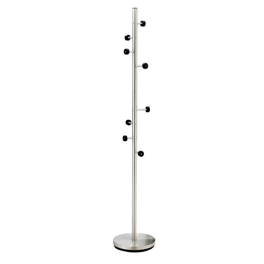 WK203022 Swizzle Coat Rack, Brushed Steel
WK203022 Swizzle Coat Rack, Brushed Steel