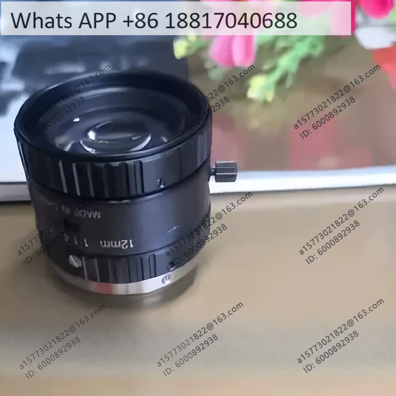 M1214-MP2 Japanese industrial lens 12mm focal length, very new appearance, second-hand goods
M1214-MP2 Japanese industrial lens 12mm focal length, very new appearance, second-hand goods