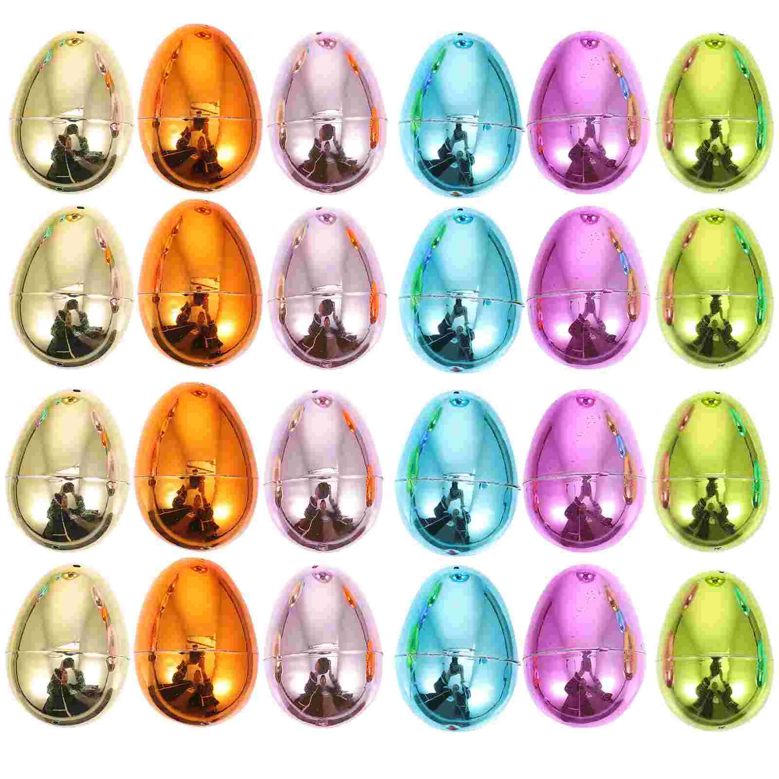 24 Pcs Easter Eggs Plastic Fillable Decor Bright Decorative Festival Goldendoodle Ornament
24 Pcs Easter Eggs Plastic Fillable Decor Bright Decorative Festival Goldendoodle Ornament