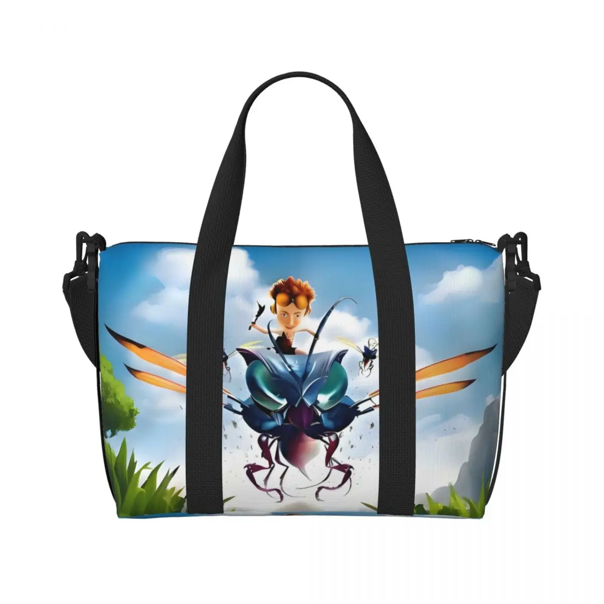 Custom The Ant Bully Fantasy Adventure Comedy Film Tote Bag Women Large Capacity Cartoon Anime Gym Beach Shoulder Travel Bag
Custom The Ant Bully Fantasy Adventure Comedy Film Tote Bag Women Large Capacity Cartoon Anime Gym Beach Shoulder Travel Bag