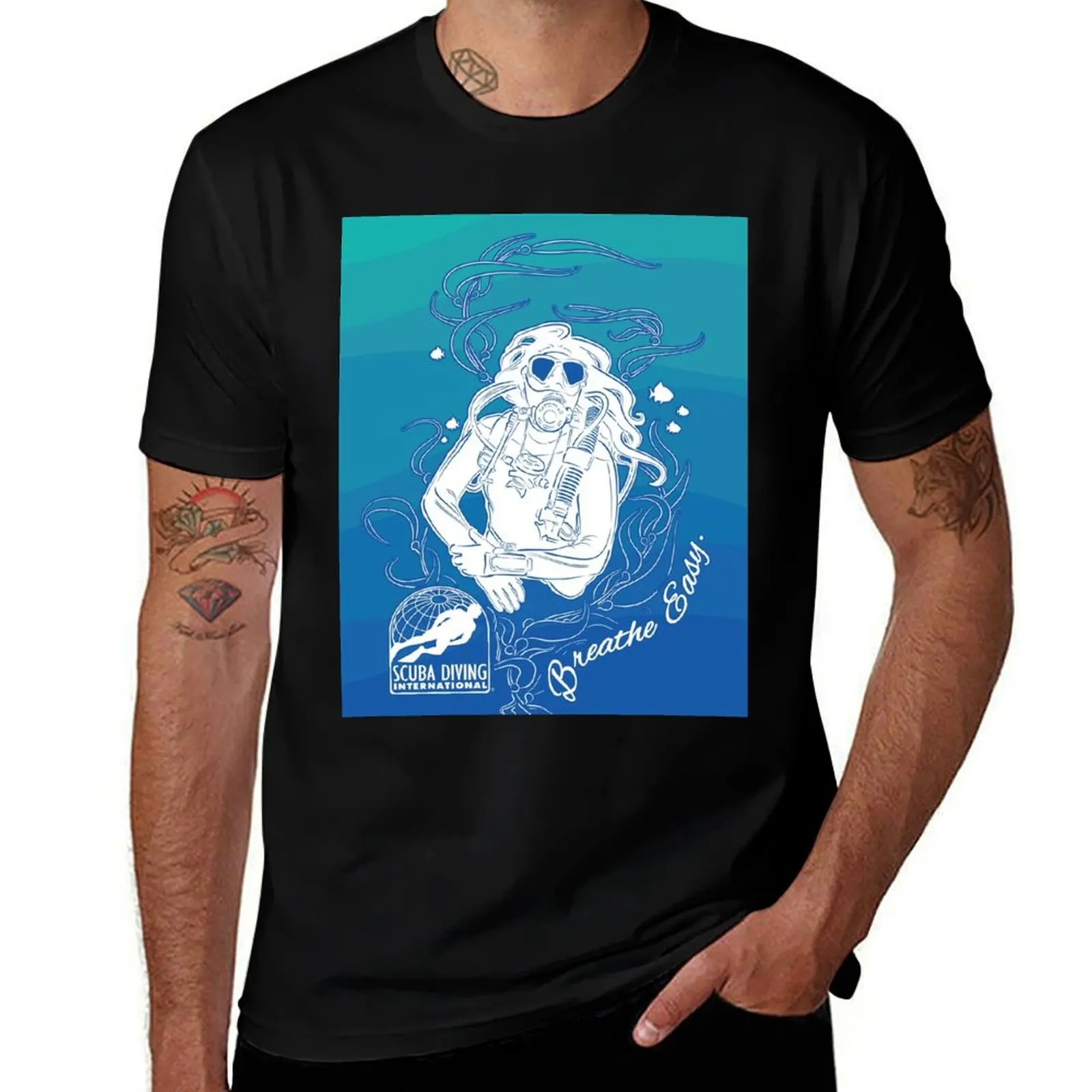 Scuba Diving International (SDI)- SDI Breathe Easy T-Shirt t shirts for man pack white t shirt custom print T-shirt
Scuba Diving International (SDI)- SDI Breathe Easy T-Shirt t shirts for man pack white t shirt custom print T-shirt