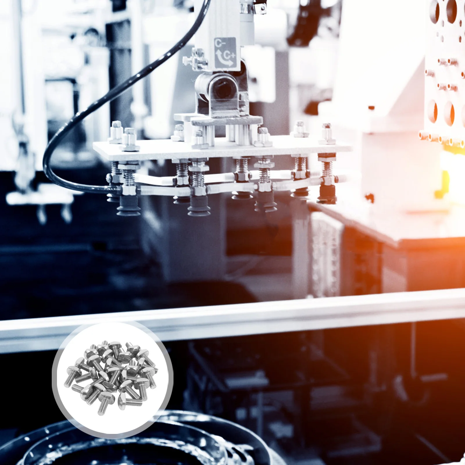 24Pcs Stainless Steel T-Bolts Heavy Duty Machine Fasteners Industrial Multipurpose Screw Connectors T-Bolt Machine Fasteners
24Pcs Stainless Steel T-Bolts Heavy Duty Machine Fasteners Industrial Multipurpose Screw Connectors T-Bolt Machine Fasteners