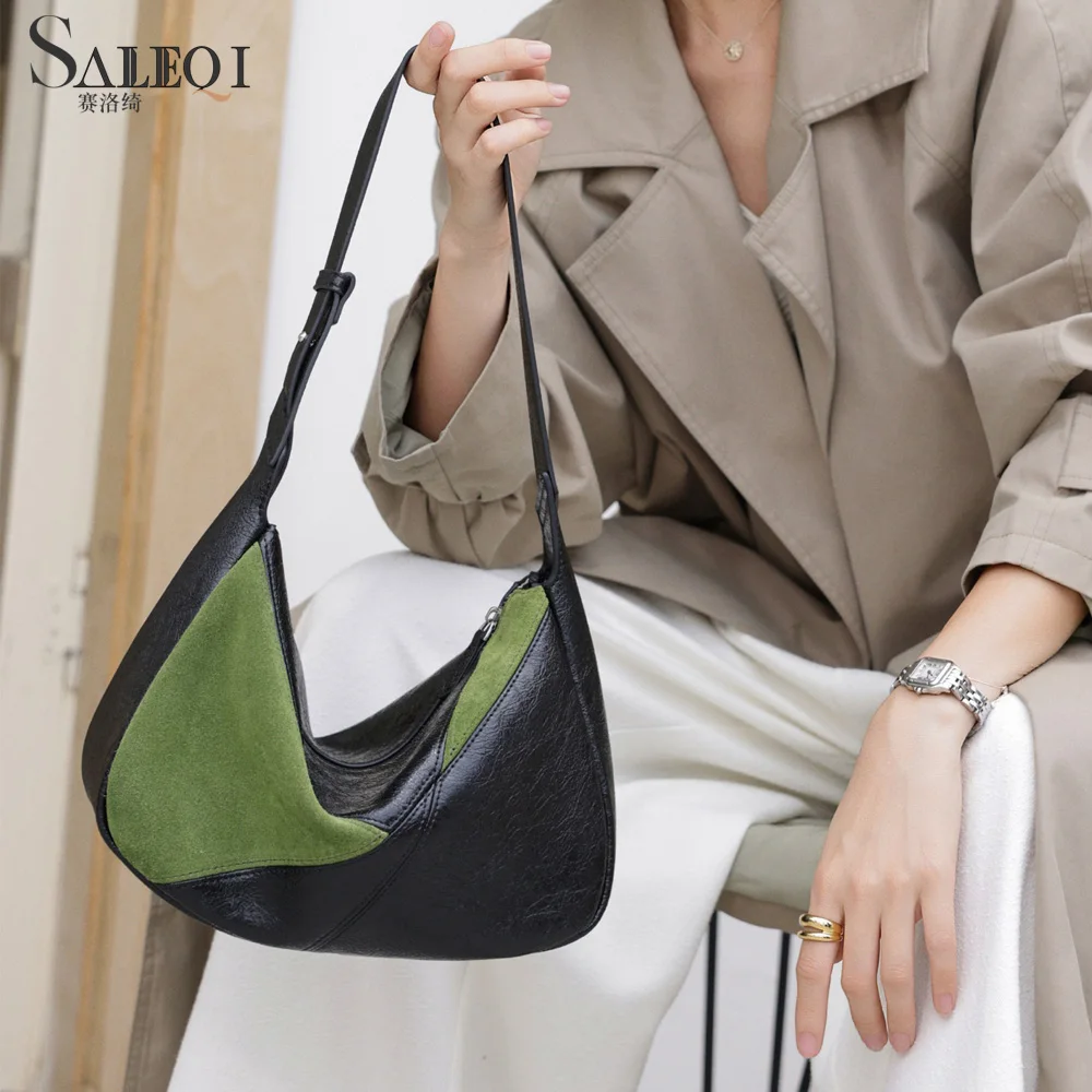 Genuine Grade Cow Leather Female Shoulder Crossbody Brown Bags Luxury Designer Brand Women's Tote Ladies Handbag for Woman Green
Genuine Grade Cow Leather Female Shoulder Crossbody Brown Bags Luxury Designer Brand Women's Tote Ladies Handbag for Woman Green
