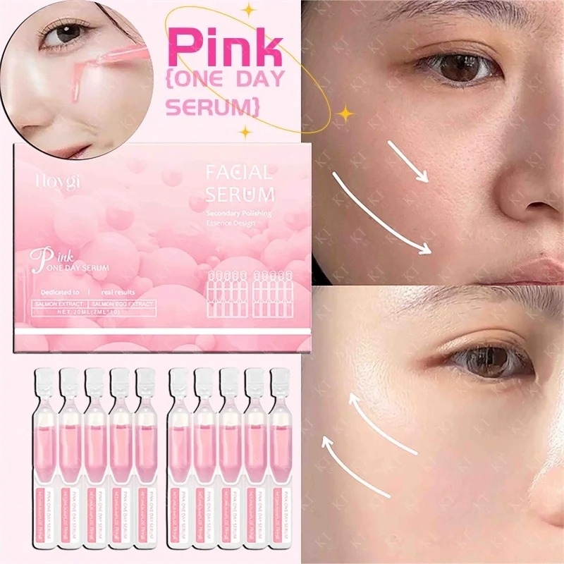 Salmon DNA Sodium Serum Anti-Wrinkle Reduce Fine Lines Firm Skin Hydrating Moisturizing Brighten Facial Essence Korean Cosmetics
Salmon DNA Sodium Serum Anti-Wrinkle Reduce Fine Lines Firm Skin Hydrating Moisturizing Brighten Facial Essence Korean Cosmetics