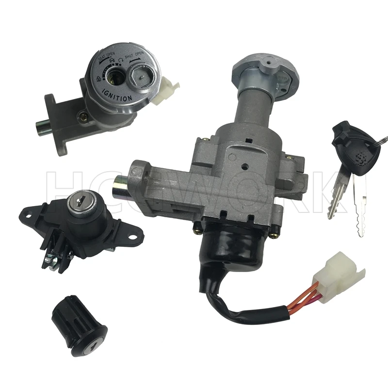 Motorcycle Set Lock Electric Door Lock for Haojue Suzuki Ua125t-e Ua125tt-a / Um125t-c / Uz125t-c
Motorcycle Set Lock Electric Door Lock for Haojue Suzuki Ua125t-e Ua125tt-a / Um125t-c / Uz125t-c