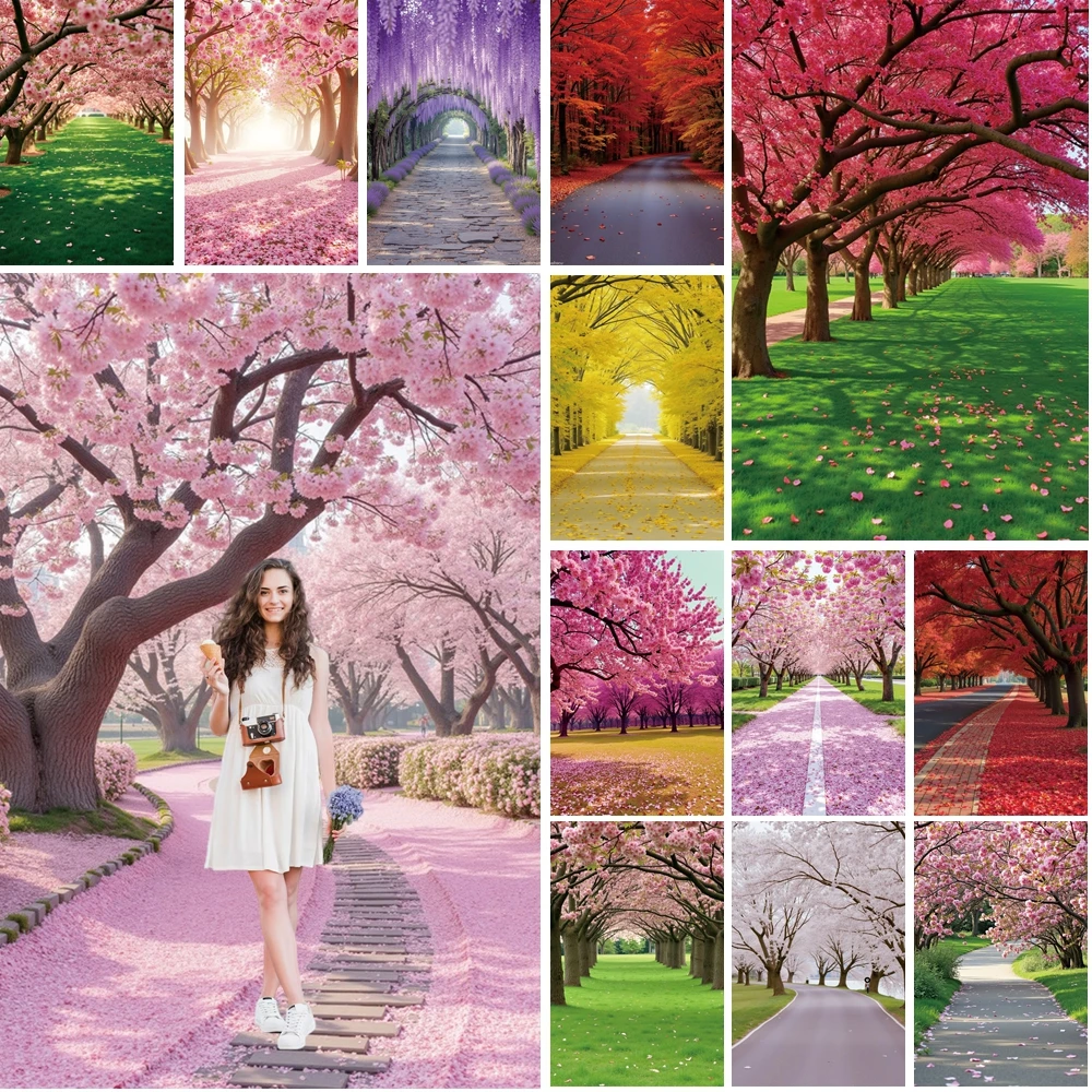 MOON.QG Spring Garden Trees Photo Background Flower Road Grass Backdrop Girl Wallpaper Poster Festival Photo Booth Photocall
MOON.QG Spring Garden Trees Photo Background Flower Road Grass Backdrop Girl Wallpaper Poster Festival Photo Booth Photocall