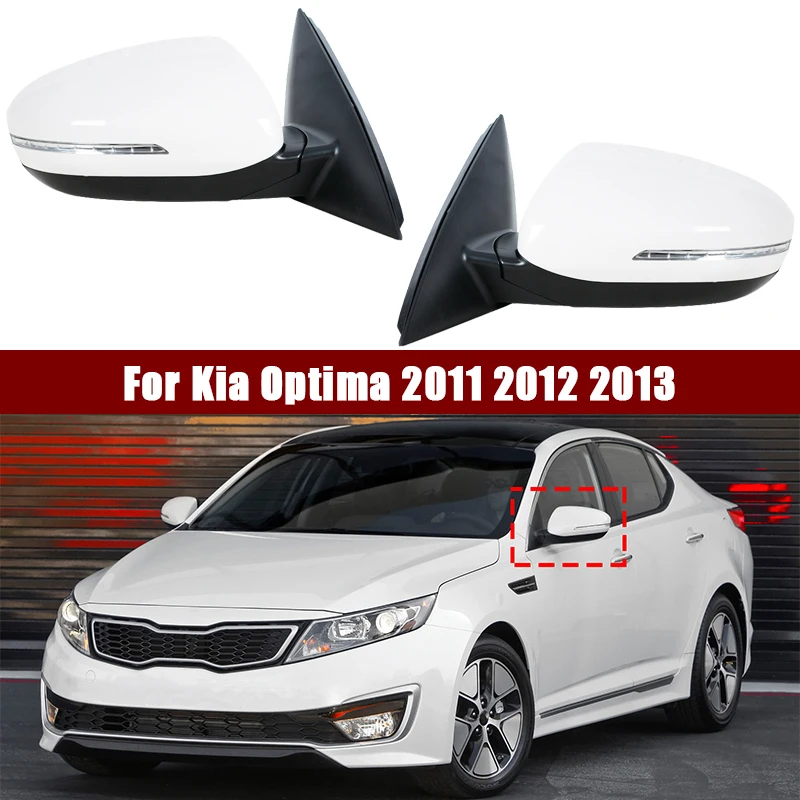 Автомобильные боковые зеркала в сборе для Kia Optima 2011 2012 2013, автомобильный складной указатель поворота с подогревом, аксессуары 5/8PIN
Автомобильные боковые зеркала в сборе для Kia Optima 2011 2012 2013, автомобильный складной указатель поворота с подогревом, аксессуары 5/8PIN