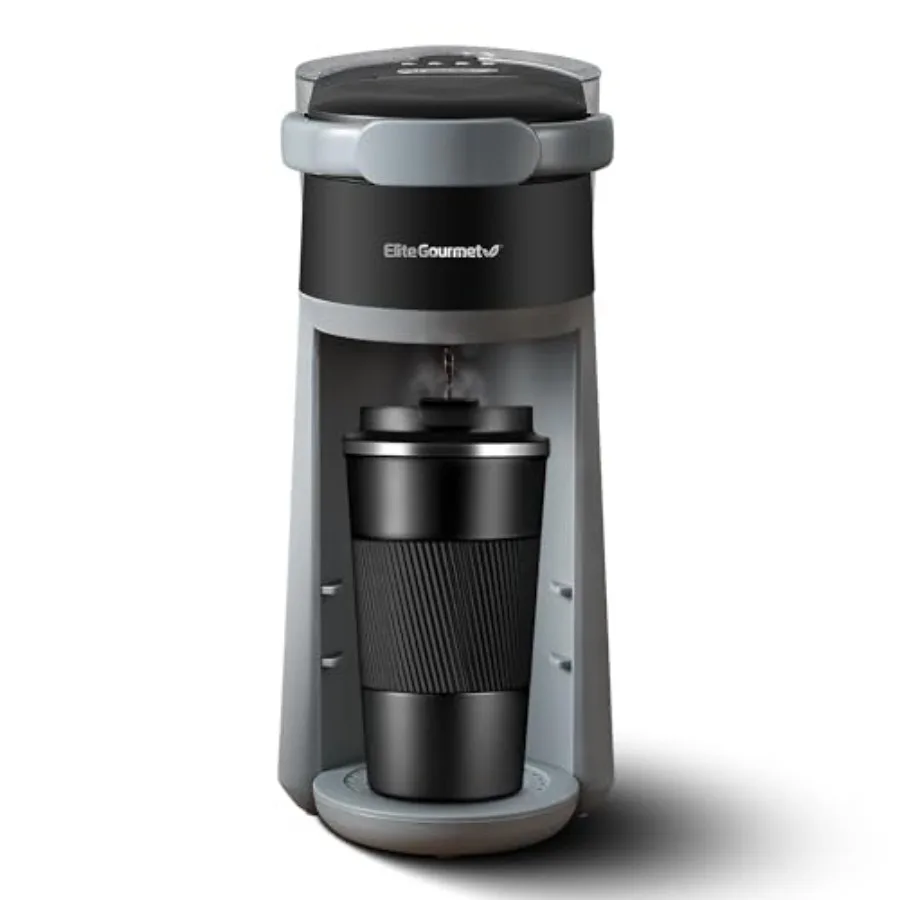 EHC323 Rapid Brew Technology 2-in-1 Capsule Coffee Maker 6~12oz Brewing Capacity K-Cups and Grounds Adjustable Mug Height Reusa
EHC323 Rapid Brew Technology 2-in-1 Capsule Coffee Maker 6~12oz Brewing Capacity K-Cups and Grounds Adjustable Mug Height Reusa
