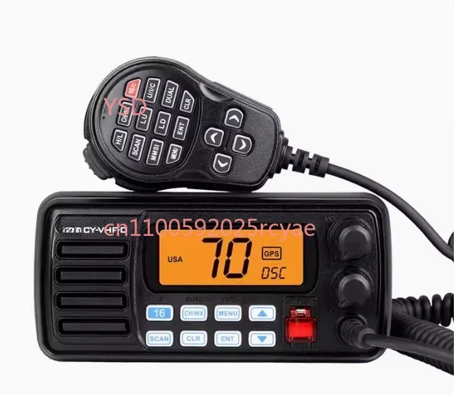 CY-VHF-D marine VHF radio transceiver, with CCS certificate for maritime ship registration, high power DSC 25W.
CY-VHF-D marine VHF radio transceiver, with CCS certificate for maritime ship registration, high power DSC 25W.