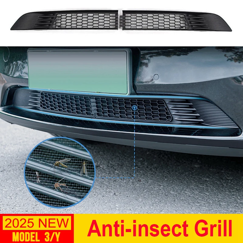 Front Grill Guard Grille Inserts Mesh for Tesla Model Y Juniper Launch Model 3 Highland Air Inlet Vent Cover Bumper Accessories
Front Grill Guard Grille Inserts Mesh for Tesla Model Y Juniper Launch Model 3 Highland Air Inlet Vent Cover Bumper Accessories