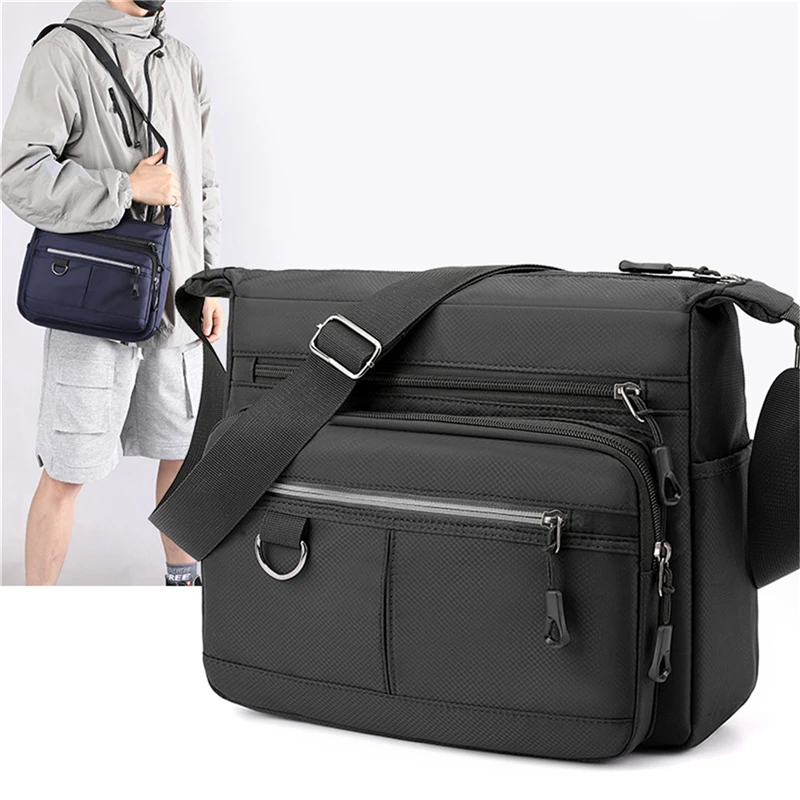 2023 New Shoulder Men's Bag Waterproof Canvas Luxury Design Crossbody Handbag Large Capacity Messenger Bags for Men
2023 New Shoulder Men's Bag Waterproof Canvas Luxury Design Crossbody Handbag Large Capacity Messenger Bags for Men
