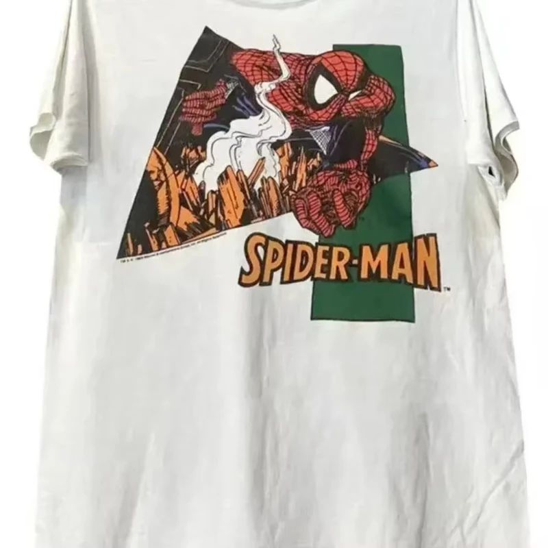 Miniso Youpin new hot-selling high-quality new Spider-Man classic movie T-shirt, retro heavy fashion men's and women's T-shirts
Miniso Youpin new hot-selling high-quality new Spider-Man classic movie T-shirt, retro heavy fashion men's and women's T-shirts