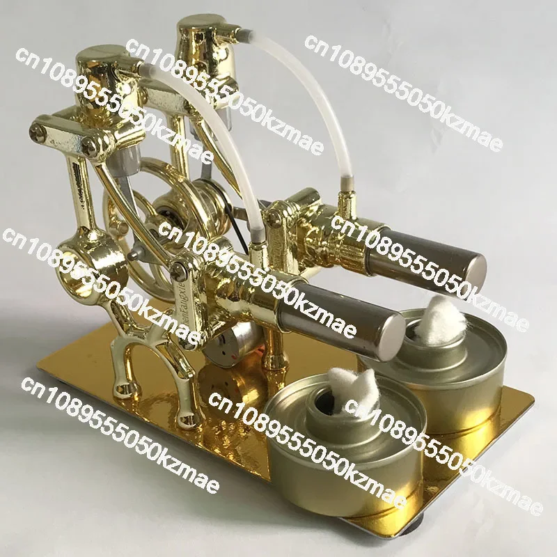 Suitable for mini Stirling engine miniature model steam power technology small production small power generation experiment
Suitable for mini Stirling engine miniature model steam power technology small production small power generation experiment