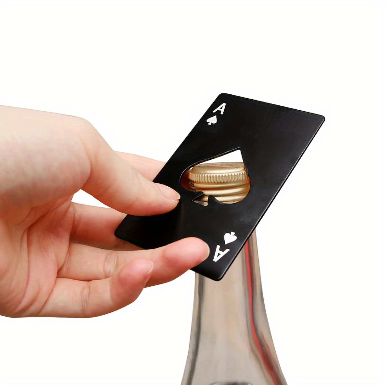 3pcs, , Creative Black Spade A Poker Card Shape Bottle Opener, Solid Color Beer Bottle Opener, Suitable For Or Hou
3pcs, , Creative Black Spade A Poker Card Shape Bottle Opener, Solid Color Beer Bottle Opener, Suitable For Or Hou