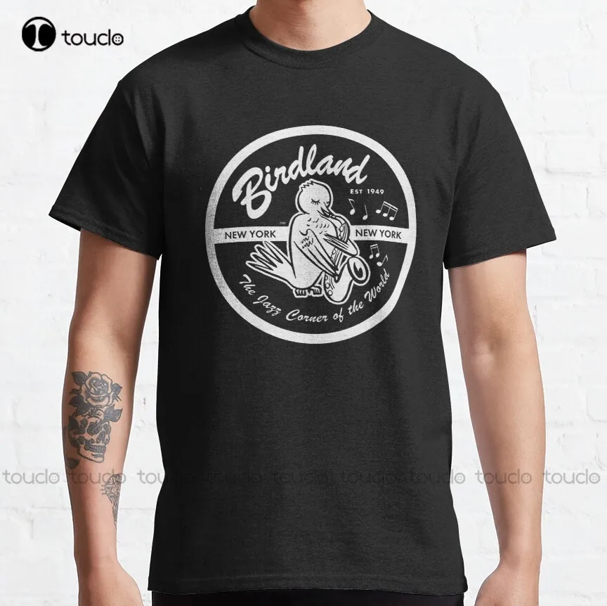 Vintage Venue: Birdland Jazz Club Classic T-Shirt White Undershirts Men Custom Aldult Teen Unisex Digital Printing Tee Shirt
Vintage Venue: Birdland Jazz Club Classic T-Shirt White Undershirts Men Custom Aldult Teen Unisex Digital Printing Tee Shirt