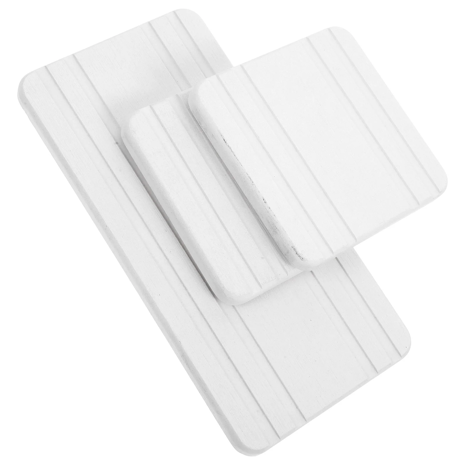 3 PCS Absorbent Stone Tray Drying Pad Mat Kitchen Vanity Bench Soap Dish Sponge Holder Diatom Mud Sink
3 PCS Absorbent Stone Tray Drying Pad Mat Kitchen Vanity Bench Soap Dish Sponge Holder Diatom Mud Sink
