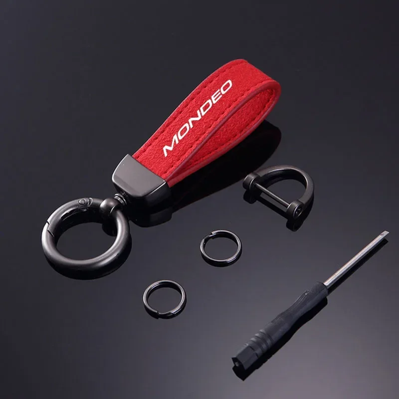 Car Key Chain Rings Metal Leather Keychain Exquisite Anti-lost Universal Keyring for Ford Mondeo mk3 mk4 mk5 Accessories
Car Key Chain Rings Metal Leather Keychain Exquisite Anti-lost Universal Keyring for Ford Mondeo mk3 mk4 mk5 Accessories