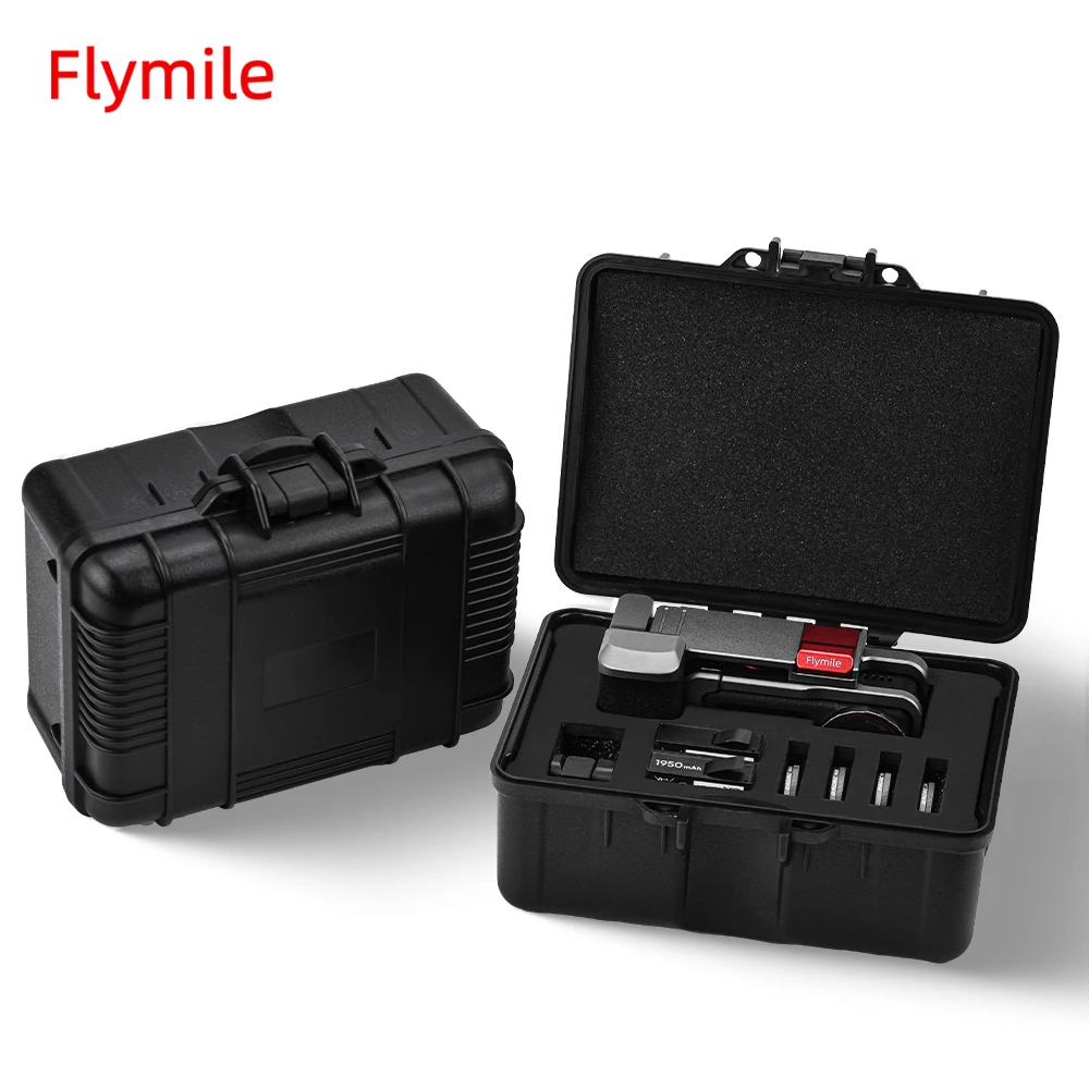 Flymile Action 5 Pro Camera Grip Holder Waterproof Hard Case for DJI Action 5 Pro/Osmo Action 4 Accessories Carrying Storage Box
Flymile Action 5 Pro Camera Grip Holder Waterproof Hard Case for DJI Action 5 Pro/Osmo Action 4 Accessories Carrying Storage Box